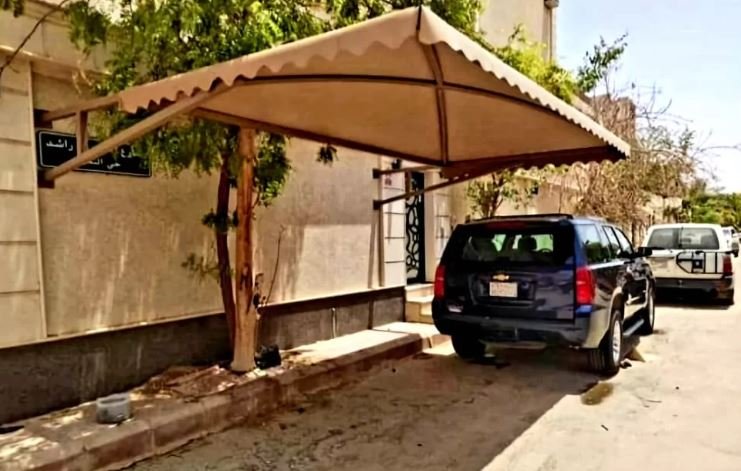 اعمال افضل حداد ة | تركيب مظلات سيارات حديد مودرن توريد وتركيب مظلات سيارات حديد ومظلات سيارات مودرن
